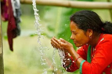 Mujer agua